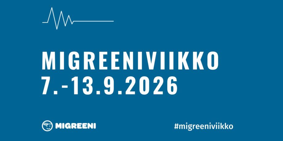 Migreeniviikko 7.-13.9.2026